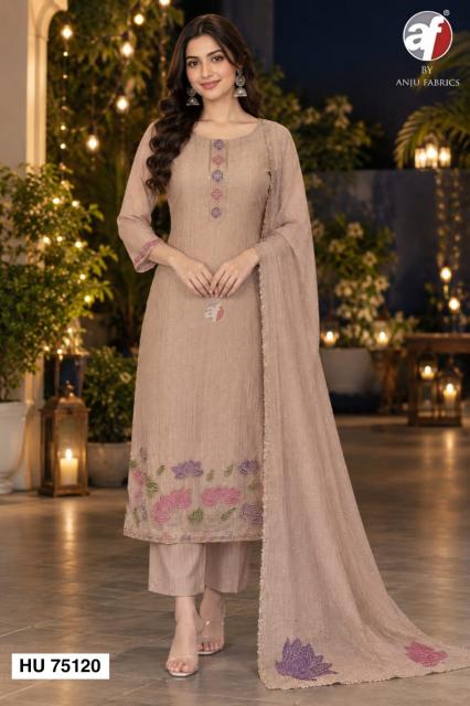 Anju fabrics kurtis HU 75120 wholesale bazaar in delhi